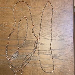 Maria Nicola silver and rose gold bundle